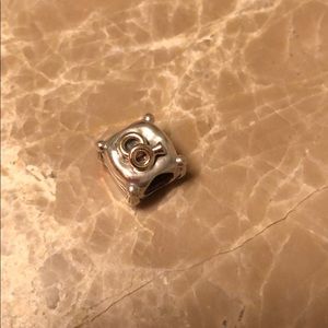 Pandora charm wedding rings
